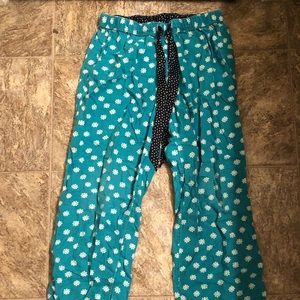 Snowflake pajama pants